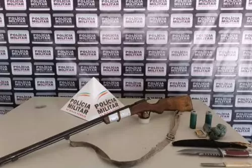 Materiais apreendidos pela PM — Foto: Polícia Militar