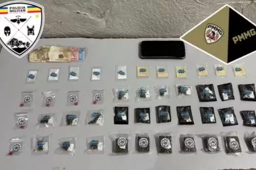 Drogas apreendidas pela PM — Foto: Polícia Militar