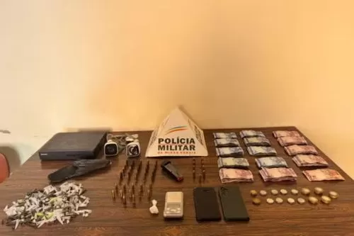 Material apreendido durante a operação — Foto: Polícia Militar/Divulgação