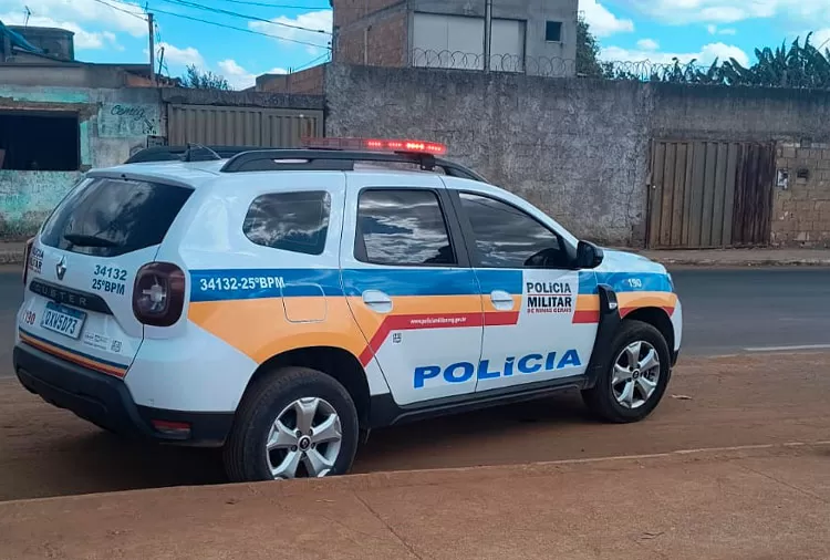 O individuo foi encaminhado para a delegacia - Crédito: Djhéssica Monteiro