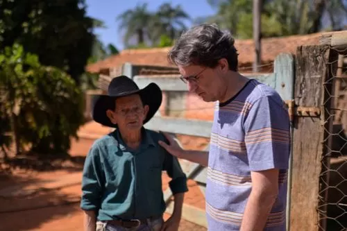 Renato Alves e João Gonçalves de Oliveira, o João de Orlando, que trabalhou para Zé Figueiredo, apontado como pivô da matança em Angueretá. Foto: Fred Magno.
