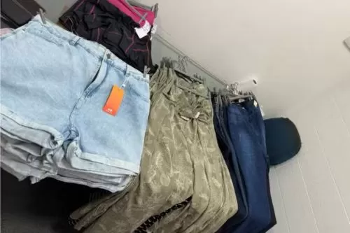 Roupas furtadas foram recuperadas — Foto: Guarda Municipal/ Divulgação