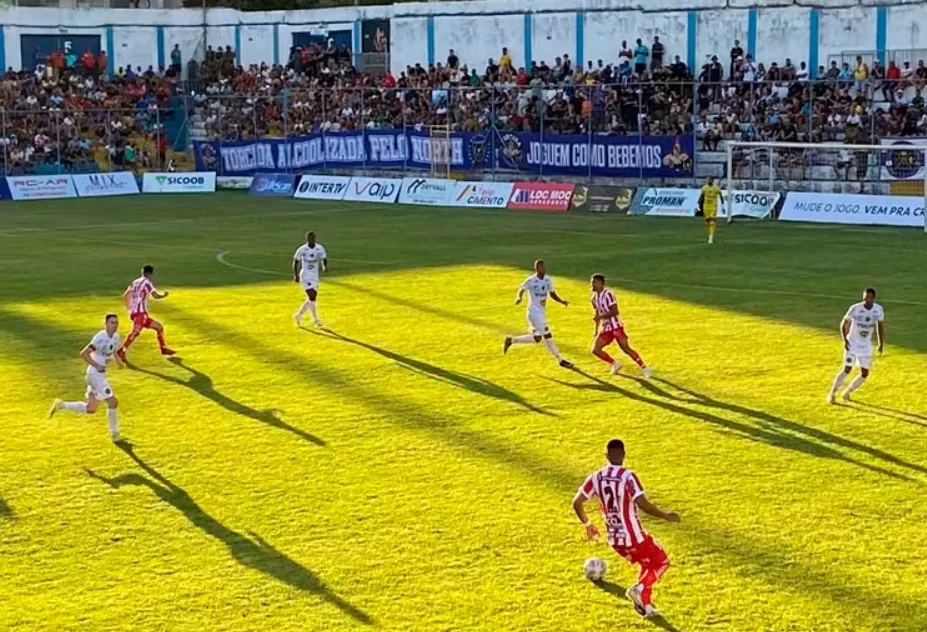 Igualdade das campanhas se refletiram no placar: Foto: InterTV Grande Minas / reprodução