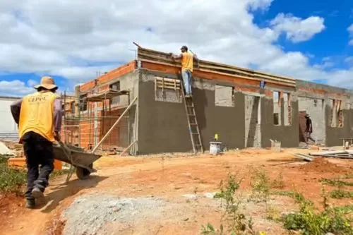 AS OBRAS ESTÃO NA FASE FINAL — Foto: Solon Queiroz/SECOM-PMMC